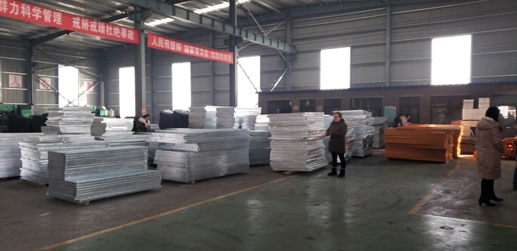 鍍鋅對插鋼格柵板平臺 鍍鋅對插鋼格柵板平臺