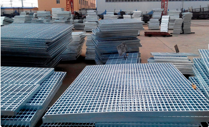 鍍鋅格柵板平臺(tái)